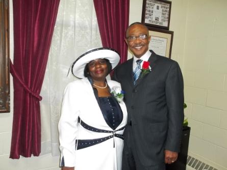 Pastor and First Lady, Shirley Lyons